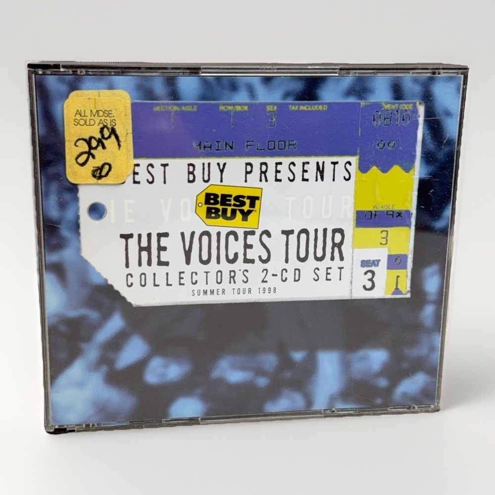 The Voices Tour CD 1998 Best Buy Collector's 2 CD Set Summer Country Music Promo